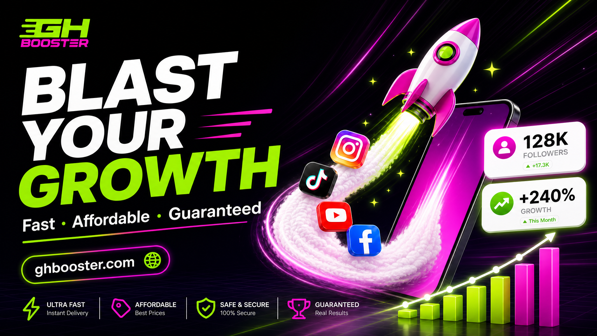 GhBooster Blast Your Social Growth